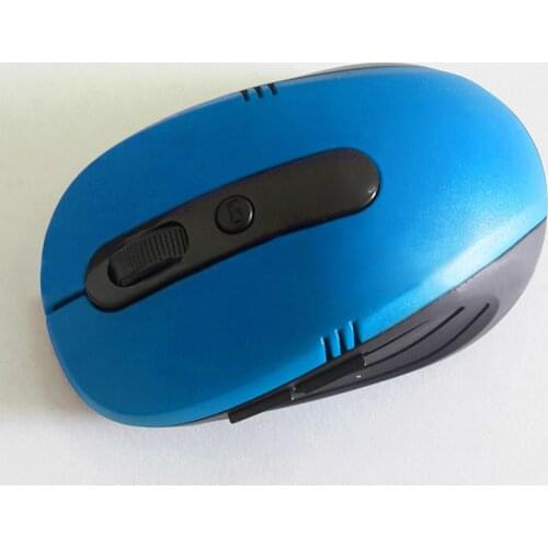 Hot Sale Five Colors 2.4GHz Wireless Mouse USB Optical Scroll Mice for Tablet Laptop Computer Luxury