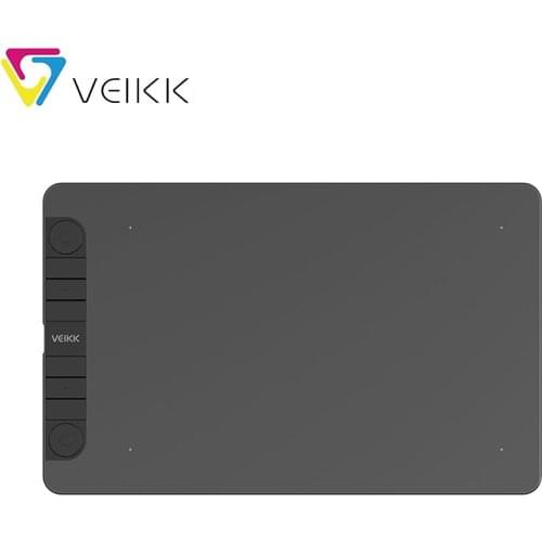 VEIKK VK1060PRO Graphics Tablet Digital Drawing Tablet with 8192 Levels Pressure Sensitivity 5080LPI Resolution 250RPS
