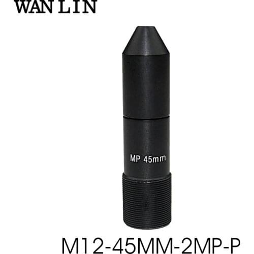 HD 2.0Megapixel 45mm pinhole Lens, CCTV Security Camera Lens,M12 mount,Image Format 1", F1.6, Fixed Iris,long viewing distance