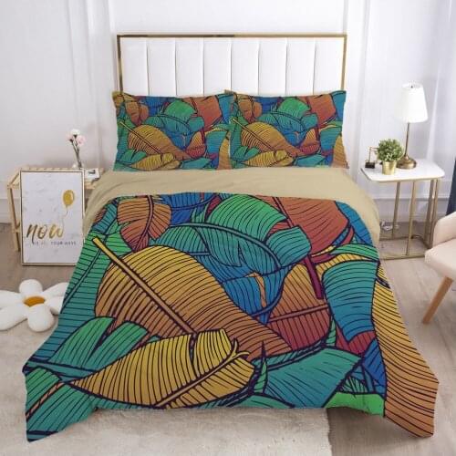 3D Bedding Sets Quilt Covers Pillow Shams Duvet Cover Sets Bedclothes Bed Linens King Queen Full Simple Flower Home Textile