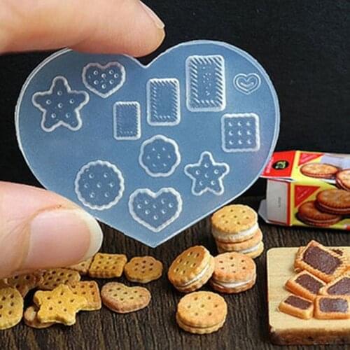 Creative 3D Nail Art Decorations Silicone Mold DIY Mini UV Epoxy Resin Cabochons Casting Jewelry Making Tools