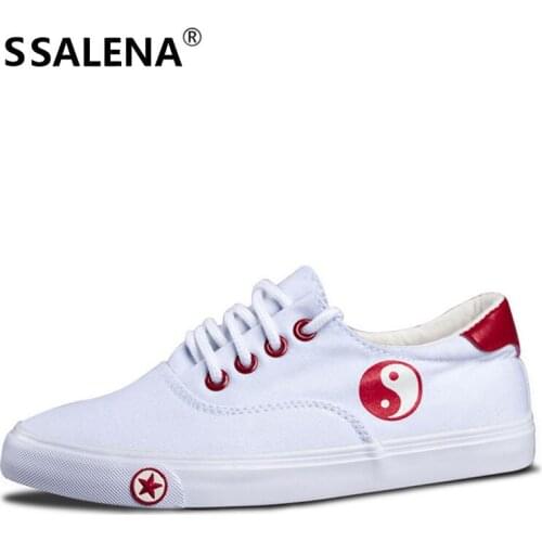 Men Breathable Taekwondo Shoes Women Soft Canvas Kickboxing Professional Shoes Unisex Oxford Wrestling Martial Soles AA11873