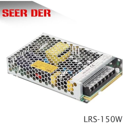 New product LRS-150w power supply ac to dc smps 150W 24V 6.5A / 12v 12a regular power supply with slim size