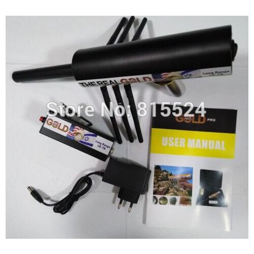 6 Antennas Underground Gem Diamond Detector Long Range Gold Silver Copper Searching Seeker Hunter Treasure Scan