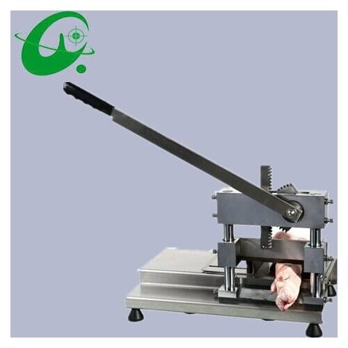 Stainless steel manual saw bone cutting machine Cut pork chop bone trotters Meat slicer making machine
