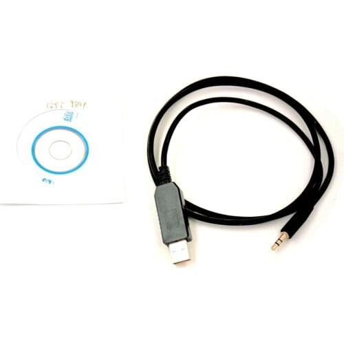 USB Programming Cable & CD for QYT KT-8900 KT-8900D KT-7900D KT-780 KT-980 PLUS Mobile Radio Program Setting