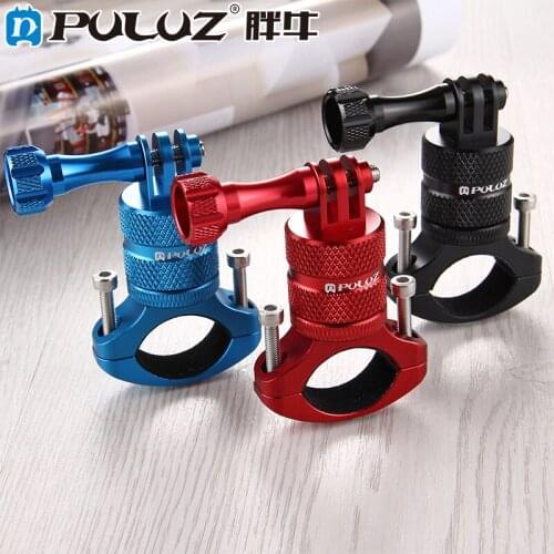 PULUZ 360 Degree Rotation Bike Aluminum Handlebar Adapter Mount with Screw for GoPro NEW HERO /HERO7 /6 /5 /5