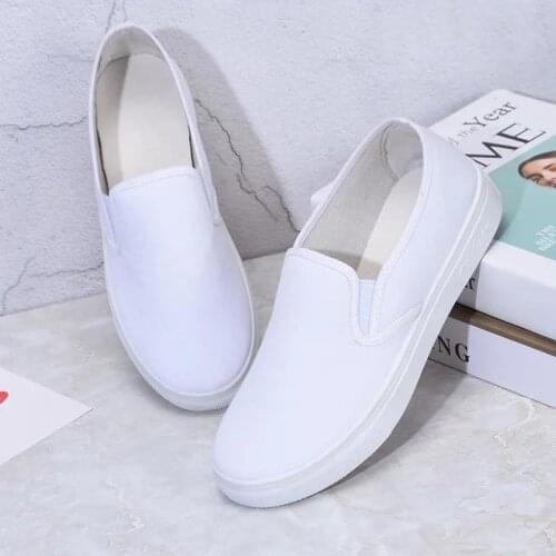 Women Classic High Quality Light Weight Slip on Loafers Ladies Casual Stylish Work Nurse Flat Shoes Zapatos De Mujer H2191