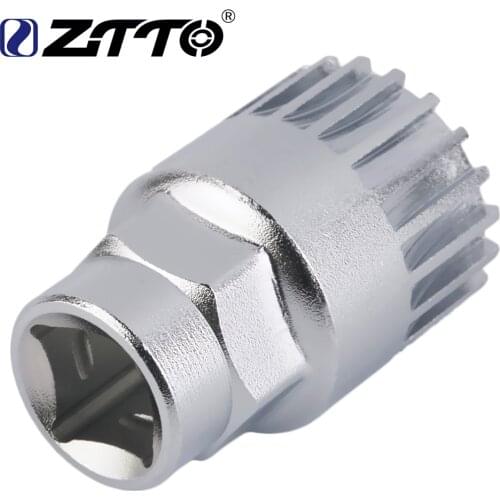 ZTTO MTB Bike Bottom Bracket Socket Tool for Cartridge ISIS Bike BB Tapered Squared B.B. For MTB Mountain Bike Road Bicycle