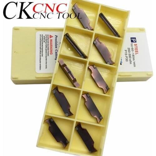 10pcs MGGN300-JM LF6018 CNC lathe cutting blade FOR steel/stainless steel/cast iro Insert tools blade