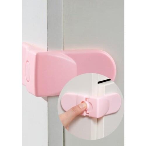 5Pc/LOT Childrens Right of Multi Function Security Lock The Drawer Lock Baby Infant Corner Cabinet Door Lock for Refrigerator