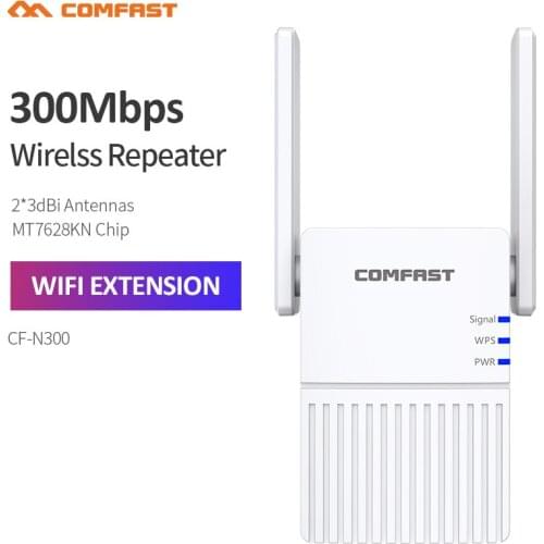 300Mbps Long Range 2.4GHz Wireless WiFi Repeater Wifi Extender Signal Booster