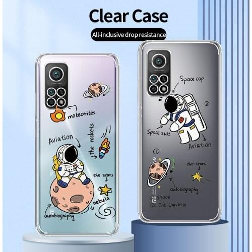 For Xiaomi Mi 10T Case Transparent Case For Xiaomi Mi 10T 5G Soft Protective Phone Shell on Mi 10T Clear Silicone TPU Back Cover