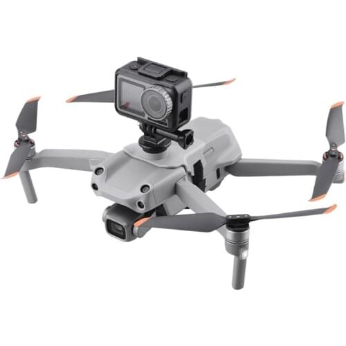 T3EE Top Extension Kit Camera Fill Light Bracket Mount Holder Compatible with Mavic Air 2S/Insta 360 Go 2/Hero Action Cameras