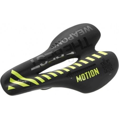 DA BOMB MOTION DH-XC ROAD Bicycle seat Padding fill in by airfoam 7mm Cr-Mo black rail