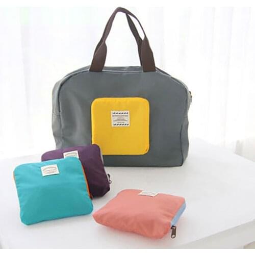 Foldable Travel Bag Large Capacity Waterproof Shoulder Bags For Underwear Shoes Portable Cosmetics Organizer Home Storage Bag