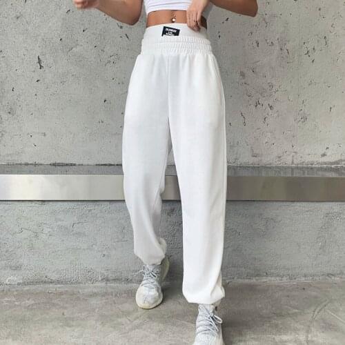 Casual High Waist Loose Women Pants Popular Chic Sporty Harem Trousers