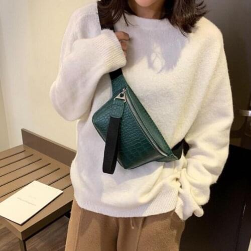 Dropshipping Women Bag Crocodile Multicolor Messenger Chest Bag Clutch Female Pu Leather Handbag Cross Body Bag Fashion High