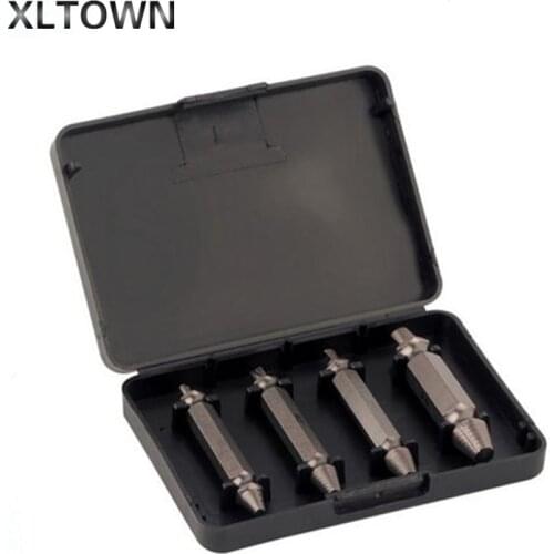 XLTOWN high quality 4 sets of steel S2 double broken head screw screw remover electric screwdriver bit drill bit accessories