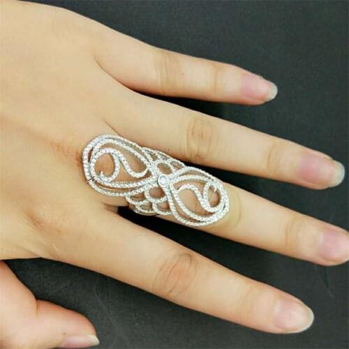 Wa04 Luxury shine Designer Fashion 925 Sterling Silver wedding party Jewelry zirconia,aaa1