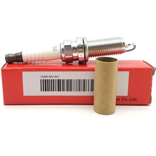12290-5A2-A01 DILKAR7G11GS 4/10pcs Dual Iridium Spark Plug For Honda Accord Civic Acura ILX TLX 2.4L 122905A2A01 DILKAR7G-11GS