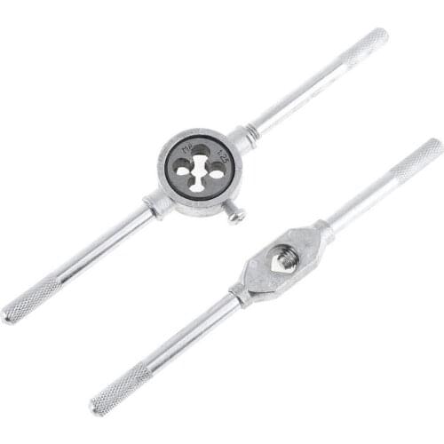 20pcs Tap and Die Cutter Alloy Steel Wrench Threaded Cutting Nut Bolt Screw Tool 23GB