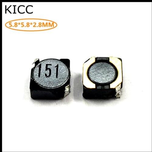 5D28 150UH 151 Chip inductor 6*6*3mm Shielding Power inductance (20Pcs)