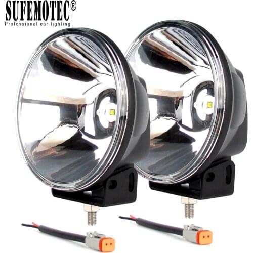 7 Inch 45W Round Led Work Light 12V 24V For Car ATV SUV 4WD Uaz Boat Trucks Tractor 4x4 Offroad Headlight Led Driving Spotlights