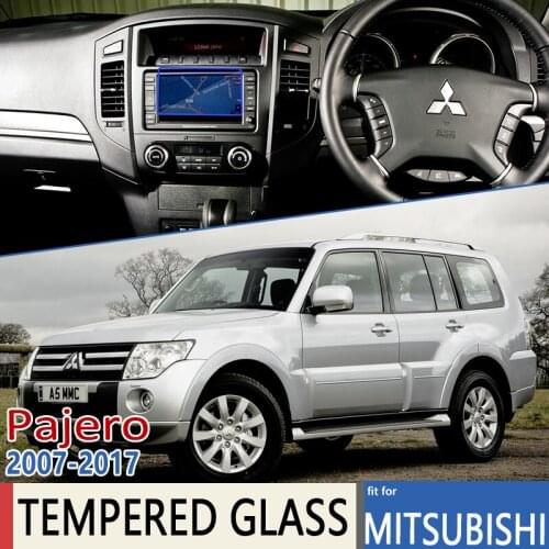7" for Mitsubishi Pajero Montero Shogun V80- NS NT NW NX 2007~2017 MK4 Car Navigation Film Full Screen Protector Tempered Glass