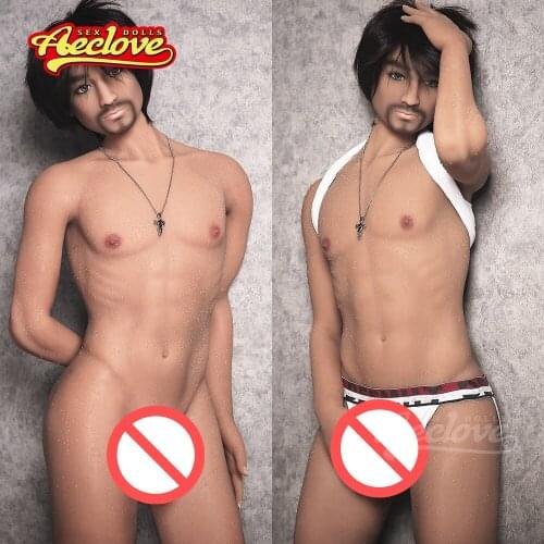 Aeclove 165cm Male Sex Doll Big Penis 2 Holes Anus Oral Real Adult Toys for Gay for Woman Sex