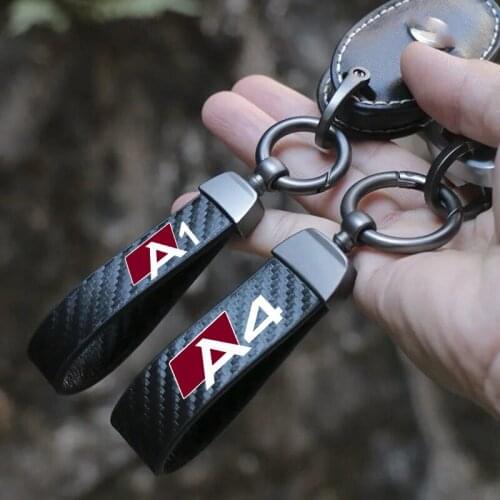 Car Accessories Key Chains Keychain Holder Key Ring Lanyard for Keys for Audi A1 A3 A4 A5 A6 A7 A8 Q3 Q5 Q7 Q8 Tt B6 B7 B5 C5 C6