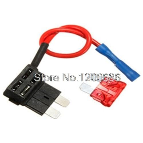 12v Car Add-a-circuit Fuse TAP Adapter Mini ATM APM Blade Fuse Holder