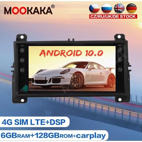 Android 10.0 6+128GB Car Multimedia Player For Jeep Grand Cherokee 2008 - 2013 Audio Auto Radio Stereo GPS Navigation Head Unit
