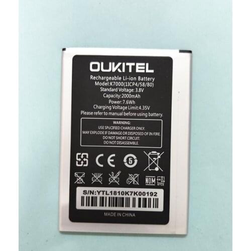 B-TAIHENG Oukitel K7000 (11CP4/58/80) Battery Replacement for Oukitel K7000 Smart phone battery