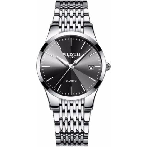 WLISTH Top Brand Luxury Women Watches Waterproof Fashion Watch Ladies Quartz Ultra-thin Wrist Watch Date Clock Relogio Feminino