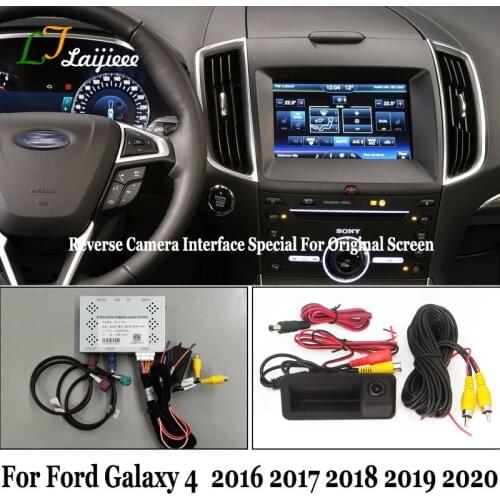 For Ford Galaxy 4 VI 2016 2017 2018 2019 2020 Original Screen Install Rear View Back Up Reverse Camera Interface No Need Coding