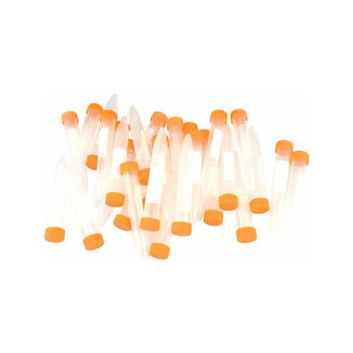 15ml 0.5oz Graduated Threaded Mouth Conical Centrifuge Tubes 100 Pcs