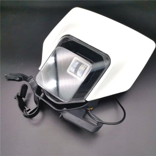 Motorcycle Dirt Bike LED Headlight For Husqvarna FC FE FX TC TE TX 125 250 300