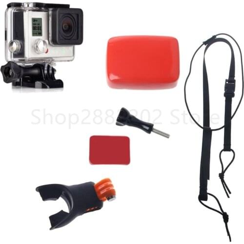 Mouth Mount Bite Accessories Set Kit for Surfing Diving for Hero Camera