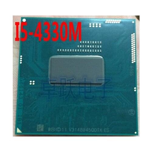 Intel Four generation I5 4330M QDTX 2.8G QS Haswell test version of the positive notebook HM87 CPU platform Free shipping