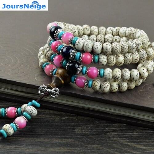 Wholesale Xingyue Natural Bodhi Bracelets Unisex Buddhist Prayer & Yoga Meditation Beads Wrist Jewelry Handmade Simple Lucky