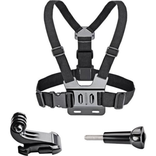 Go Pro Accessories Adjustable Chest Mount Harness Chest Strap Belt for GoPro Hero 8 7 6 5 4 SJ4000 SJ5000 action/Sport Camera