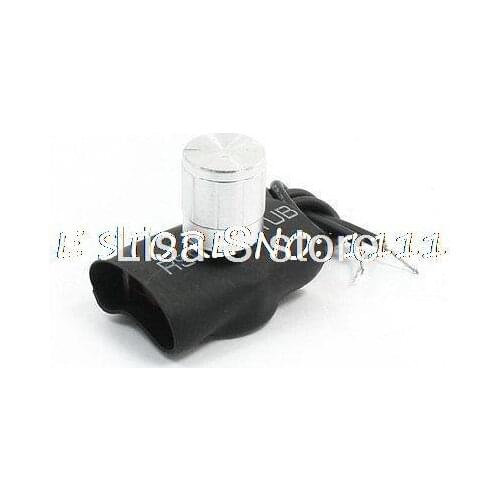 Silver Tone Table Lamp Full Range Dimmer Rotary Switch 2 Positions