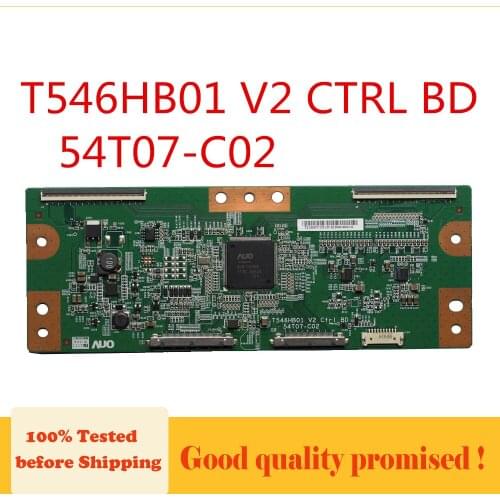 T-con Card T546HB01 V2 CTRL BD 54T07-C02 for 55pfl830 0/tc ...etc. T546HB01 V2 54T07-C02 Logic Board T-Con Board TV Card