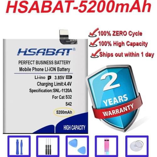 Top Brand 100% New 4200mAh Battery for Caterpillar Cat S32 S42 in stock