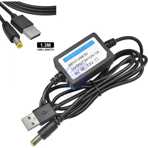 Usb Power Boost Line DC DC 5V to 12V 1A USB Charge Power Step Up Cable Converter Adapter Wire With Boost Transformer Component