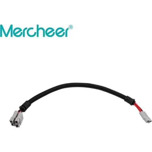 6mm2 60cm Cable Power connector charging plug forklift connector UPS battery power plug-in 2 branches 50A 600V