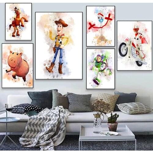 5D DIY Diamond Painting Disney Toy Story Animation Cross Stitch Full Drill Embroidery Handmade Home Room Wall Decor Craft