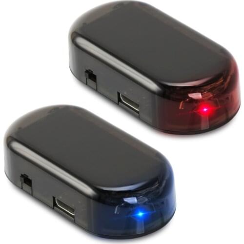 Car Fake Solar Power Alarm for Chevrolet Cruze Malibu Equinox Sonic Traverse Camaro