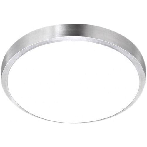 Dimmable Led Surface Ceiling Light PUZHUOER 18 Watt 35cm Light Fixtures Ceiling CCC CE LVD Iron Simple Ceiling Lamp